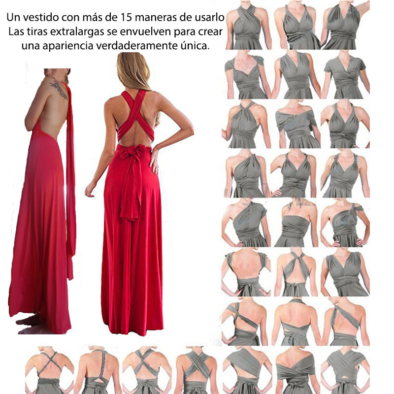 Vestido Largo Multiformas