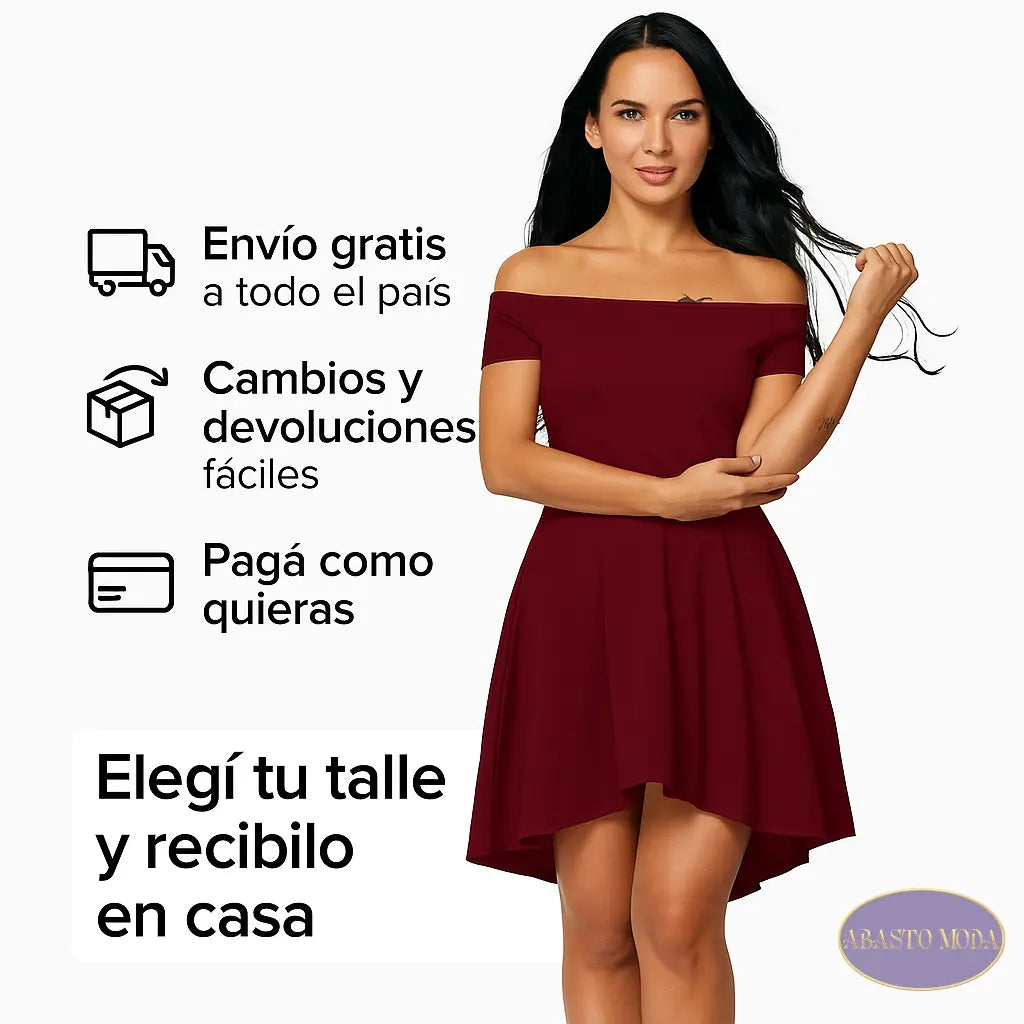 Vestido Corto de Fiesta