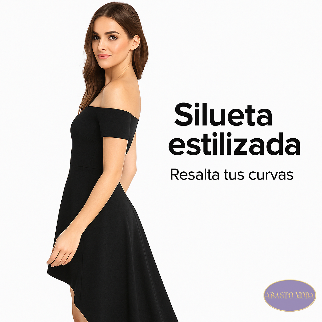 Vestidos De Fiesta Moderno Casual Coctel Asimetrico