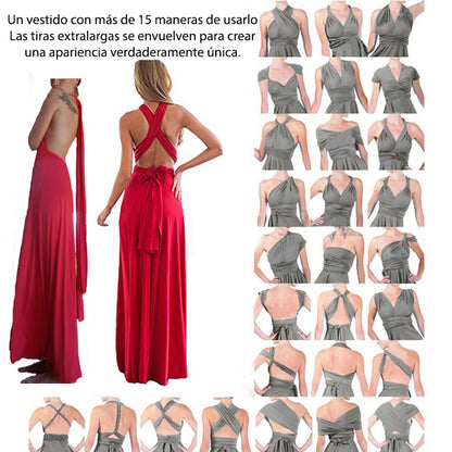 Vestido Largo Multiformas