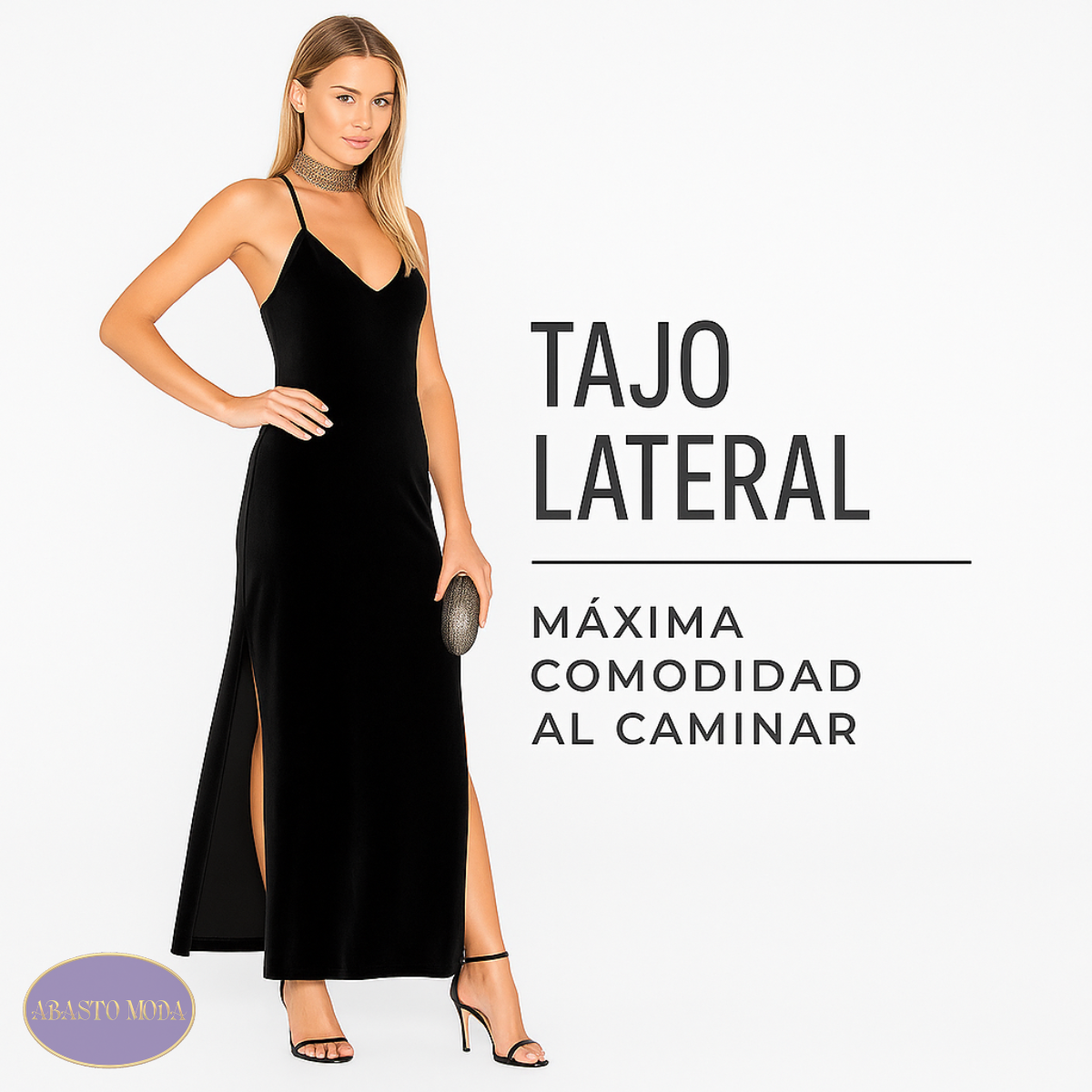 Vestido Largo De Fiesta En Terciopelo