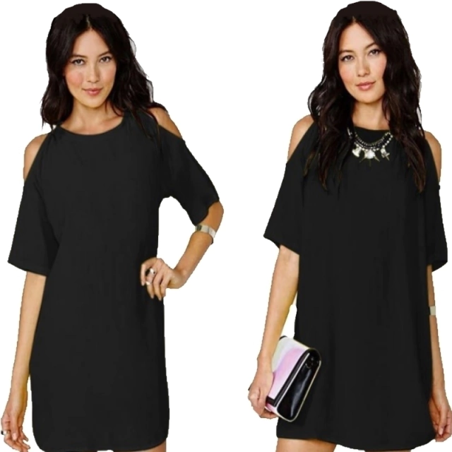 Vestidos de Fiestas Corto Seda Fria Vestidos Mujer Art601