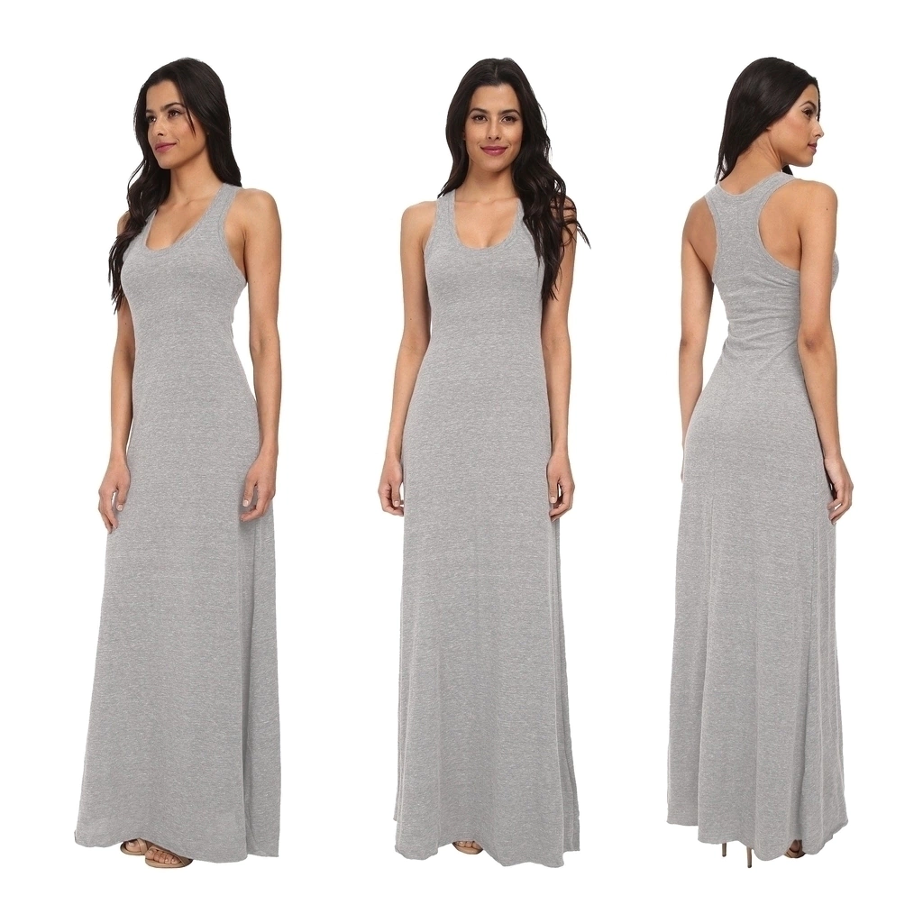 Vestido Largo De Mujer Maxi Faldas Art875