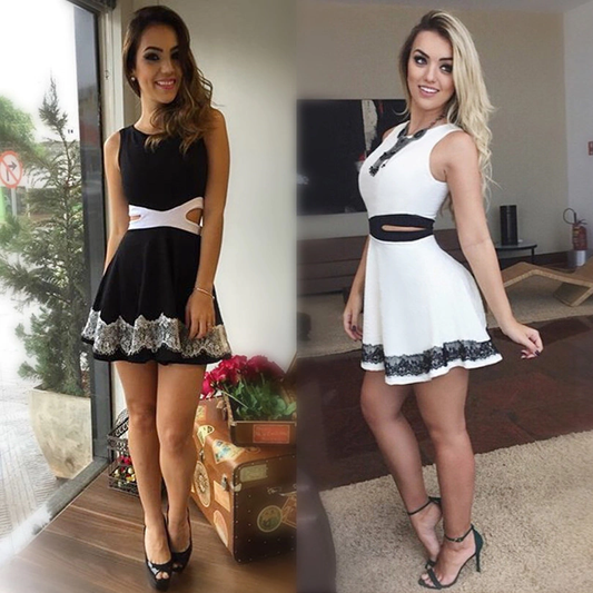 Vestidos De Fiesta Cortos De Mujer Modelo Exclusivo